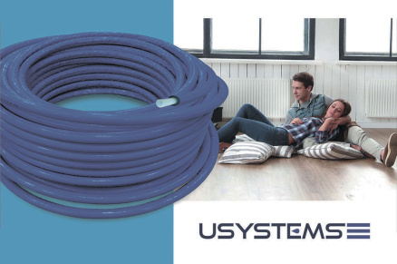 Новинка! Труба из сшитого полиэтилена в теплоизоляции