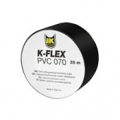 Скотч 50 мм х 25 м PVC АТ 070  (черная) K-Flex