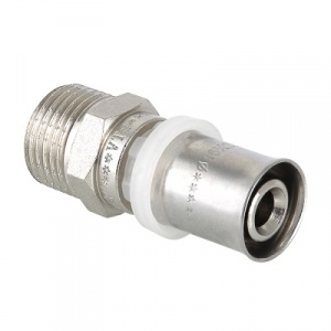 Пресс-муфта 20х3/4" НР   Пресс-муфта 20х3/4" НР