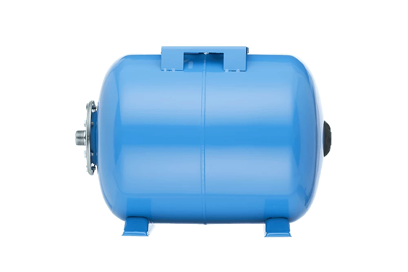 Бак 50л для водоснабжения 6 бар 1" горизонтальный UNIPUMP