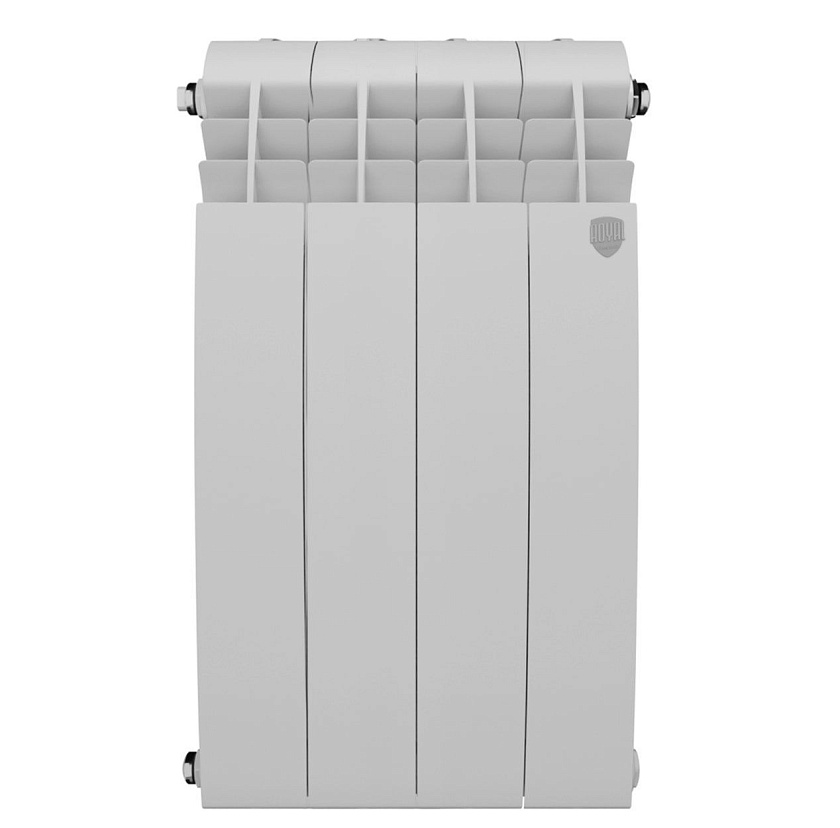 Радиатор биметаллический BiLiner 500/4 секции белый ROYAL THERMO