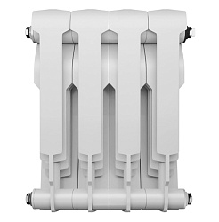 Радиатор биметаллический BiLiner 350/4 секции белый ROYAL THERMO