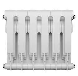 Радиатор биметаллический BiLiner 350/6 секций белый ROYAL THERMO