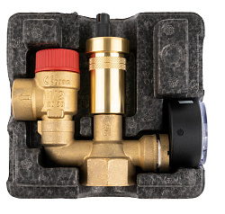 Группа без. котла 1" 3 бар до 50 кВтс изоляцией KSG mini Afriso