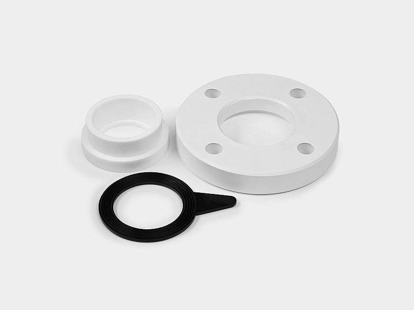 Фланцевое соединение 75 ППР белый Контур