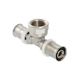 Пресс-тройник 16х1/2" ВР   Пресс-тройник 16х1/2" ВР