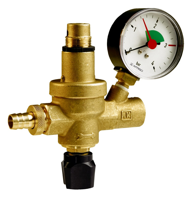 Клапан 1/2 подпит.  0,3-4 бар с ман.FAM  Afriso 