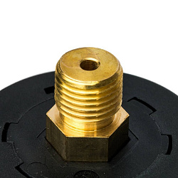 Манометр 1/4" 10 бар Ду 50 заднее подключение STOUT