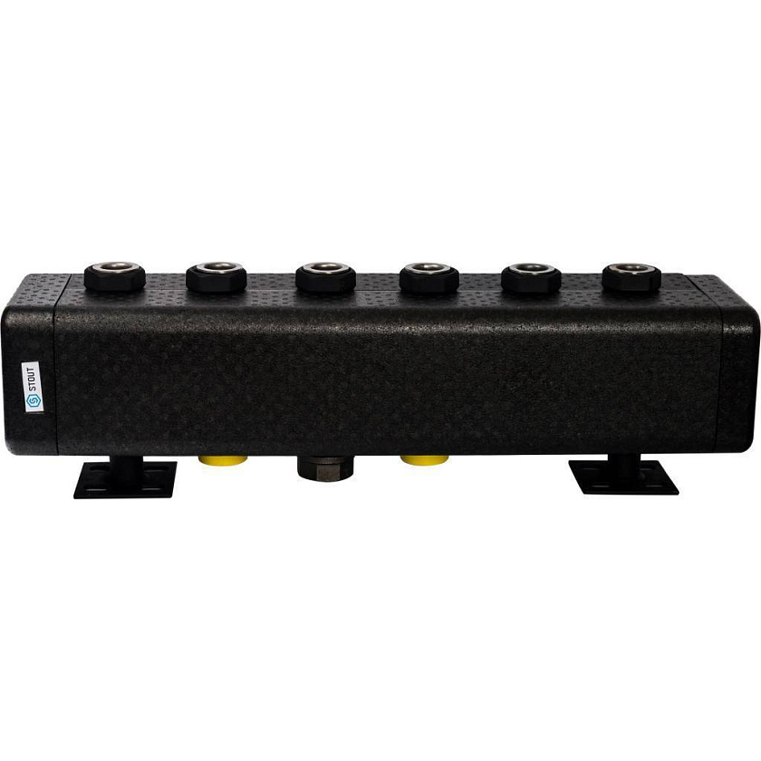 Коллектор 3 вых стальной DN 32 STOUT