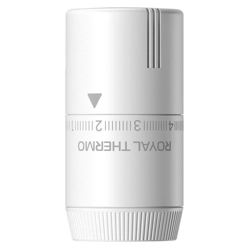 Головка термостатическая М30*1,5 (7-28*С) белая DESIGN Thermo Royal 