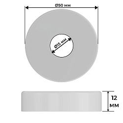 Комплект для радиаторов 1/2"осевой Белый Design Pro М30х1,5  с ЕК 15мм Royal Thermo 