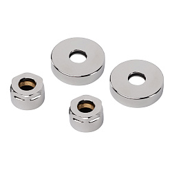 Набор евроконусы 15 мм*3/4"  для приборной трубки (2шт) + отражатели (2 шт) Хром Royal Thermo