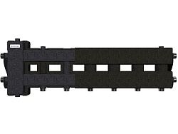Коллектор балансировочный BM-60-4D.EPP (до60кВт,вх. G 1′, 3+1 контура G 1′, EPPтермоизол) Gidruss 