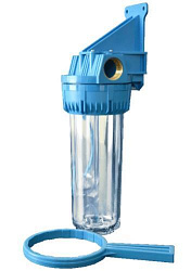 Корпус Slim line 1"/10 МС (прозрачный) ДЖИЛЕКС