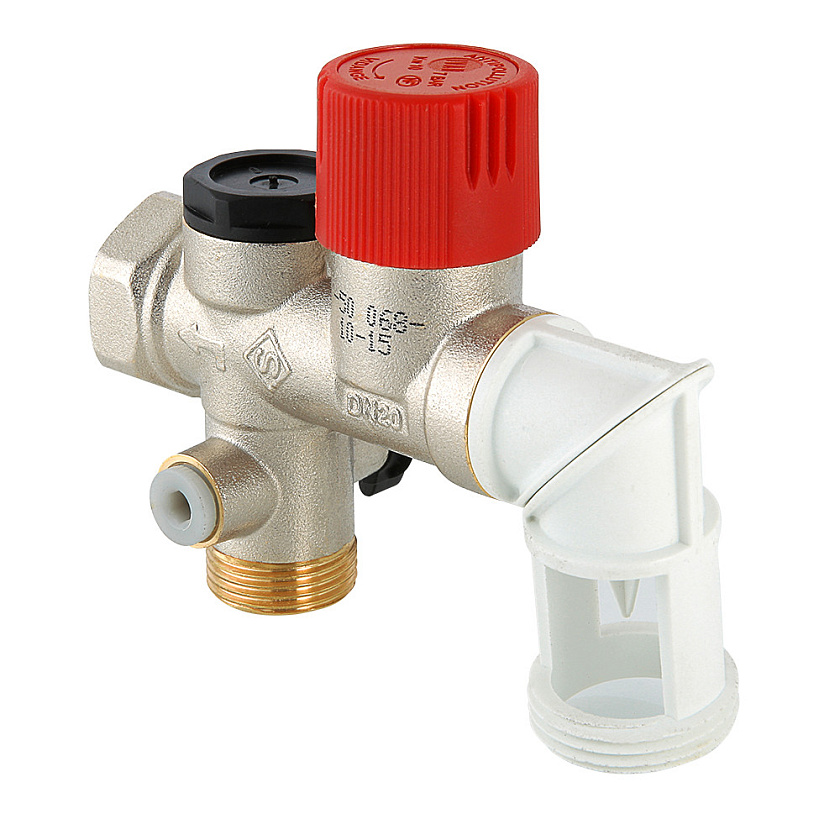 Группа без. бойлера 3/4 (группа 3/4 + сифон + переходник 3/4*1/2)   СКЛАД (2)  РОЗ(2) уп 8 шт