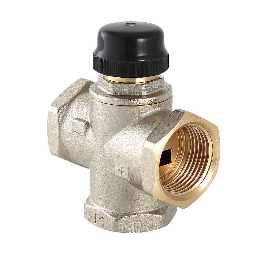 Вентиль 3-х ход 1" смесительный (с цент смеш)  