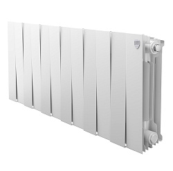 Радиатор биметаллический PIANOFORTE 300/12 секций белый ROYAL THERMO