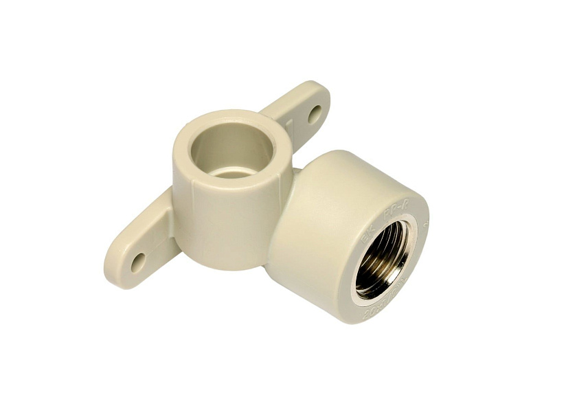 Угольник настенный концевой правый  Wavin Ekoplastik