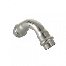 Угольник 90° вн.-вн. из нержавеющей стали 28  