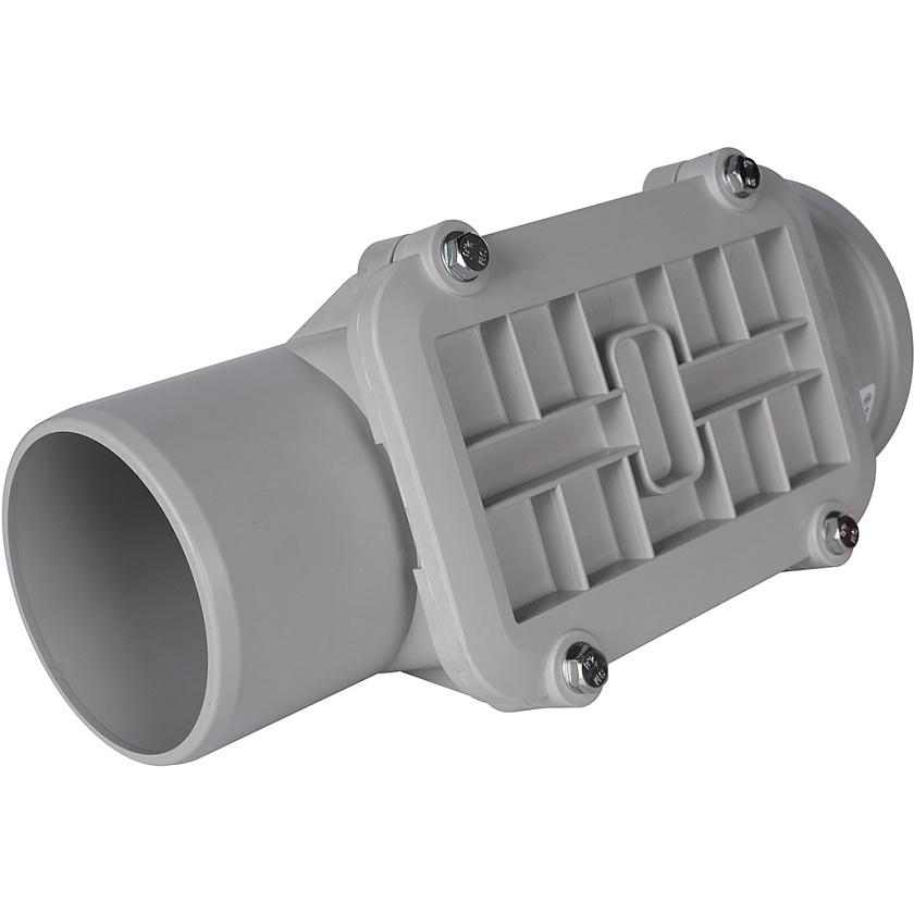 Ревизия 110 с прямоугольной крышкой канализационная бесшумная STOUT  