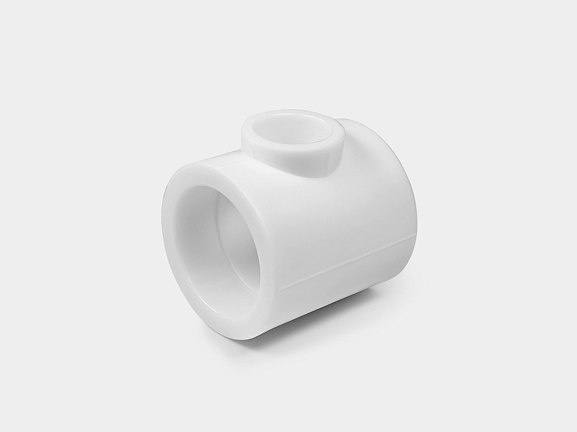 Тройник 90/50/90 ППР белый Контур