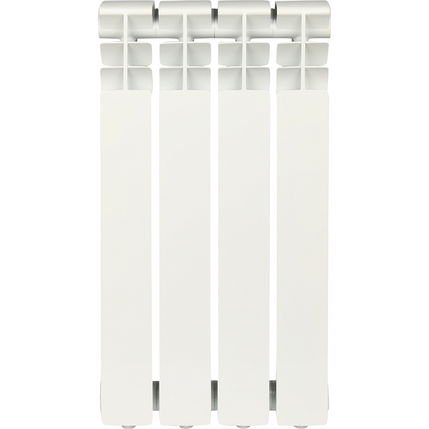 Радиатор алюминиевый Rommer Optima 500 4 секции RAL9016