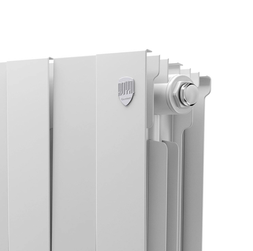 Радиатор биметаллический PIANOFORTE 300/12 секций белый ROYAL THERMO