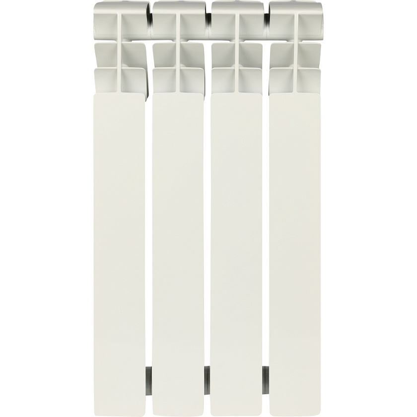 Радиатор алюминиевый Rommer Plus 500 4 секции RAL9016