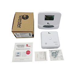 Термостат комнатный RT15PRF сенсорный радио програм.с ЖК дисплеем Wester