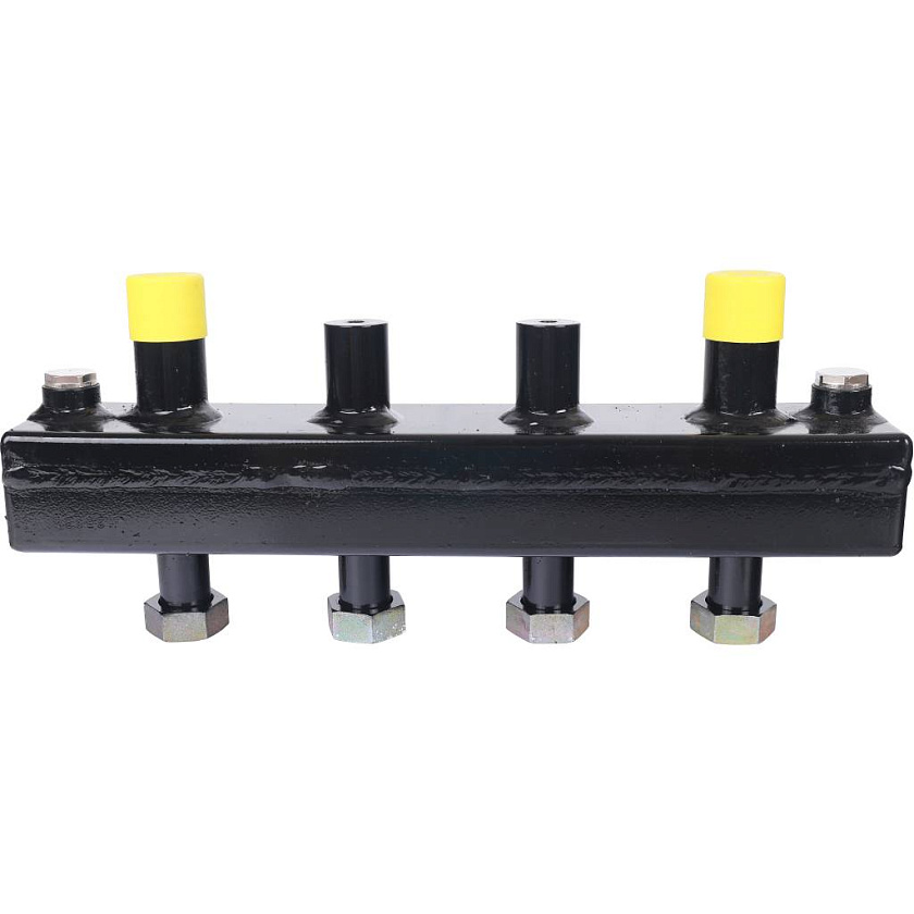 Коллектор 2 вых стальной DN 20 с гидравлическим разделителем STOUT