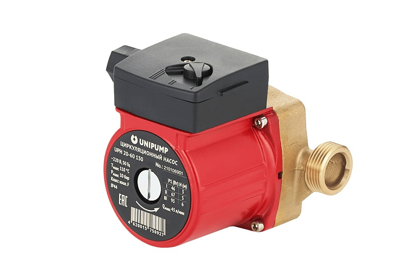 Насос 20-60 130 UPН циркуляционный ГВС UNIPUMP 