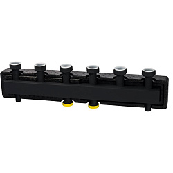 Коллектор 3 вых стальной DN 25 STOUT