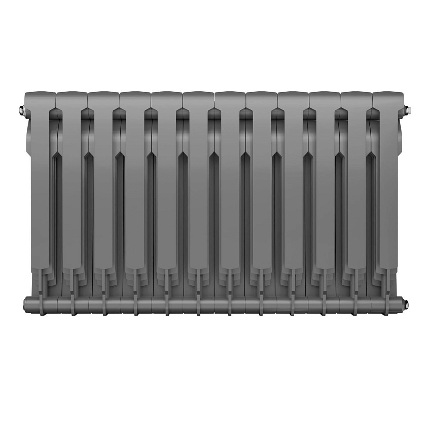 Радиатор биметаллический BiLiner 500/12 секций серебро ROYAL THERMO