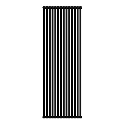 Радиатор Shift Q 30.2.1800/14 боковое подключение, черный (3615 Вт) ROYAL THERMO