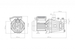 Насос ДЖАМБО 60/35 П (2.0) Джилекс 