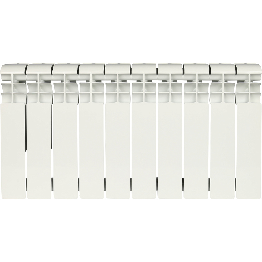 Радиатор алюминиевый Rommer Profi 350 10 секций RAL9016