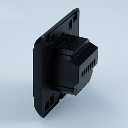 Хронотермостат электронный комнатный с датчиком температуры пола ( черный)    Хронотермостат электронный комнатный с датчиком температуры пола ( черный)