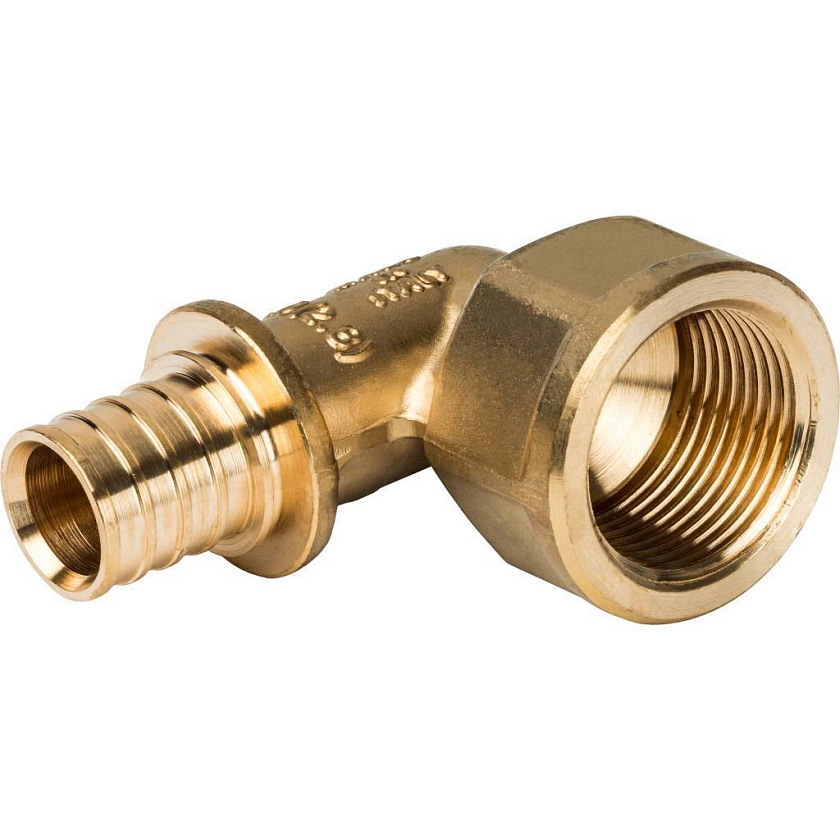 Колено 20х3/4" ВР лат для труб PE-X STOUT  