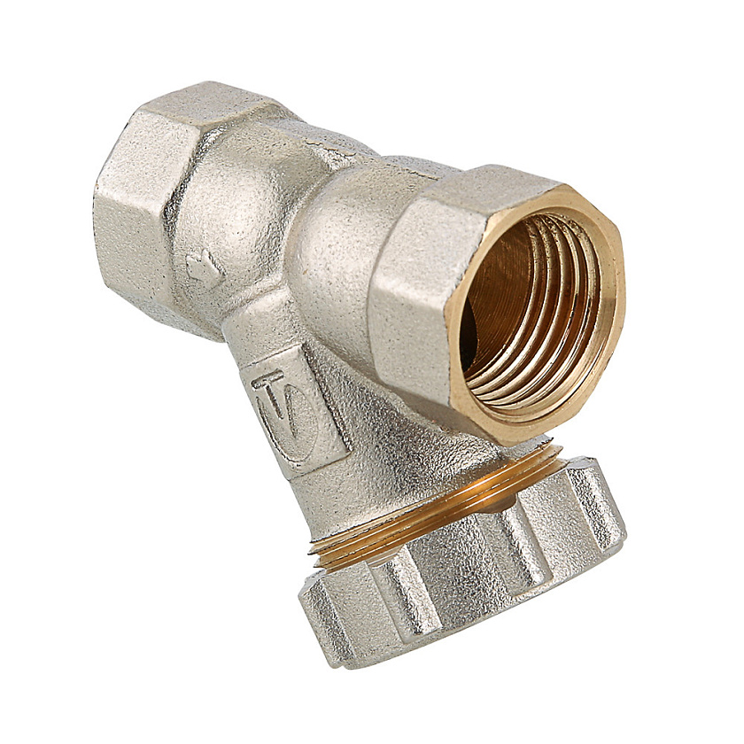 Фильтр сетчатый 1/2" косой с заглушкой  