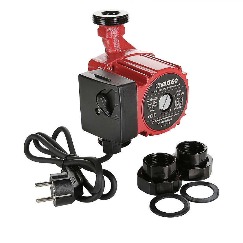 Насос циркуляционный VRS 25/6-180 с гайками  