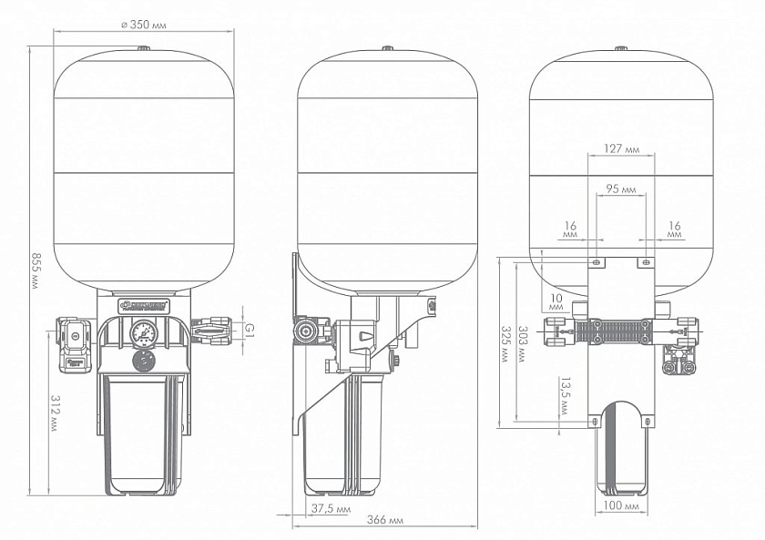 КРАБ-Т 50л new Джилекс 