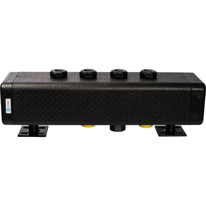 Коллектор 2 вых стальной DN 32 STOUT