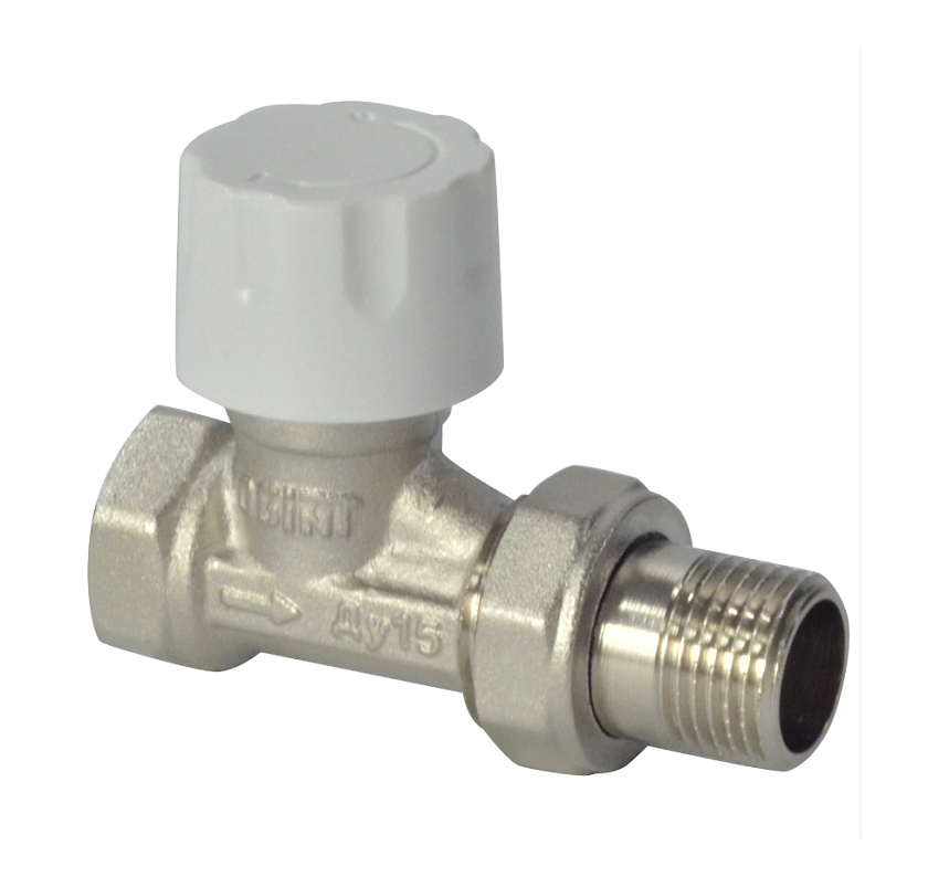 Вентиль 1/2" т/с верхний прямой с преднастройкой Ogint