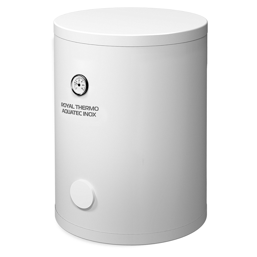 Бойлер косвенного нагрева напольный ROYAL THERMO INOX AQUATEC 100 л