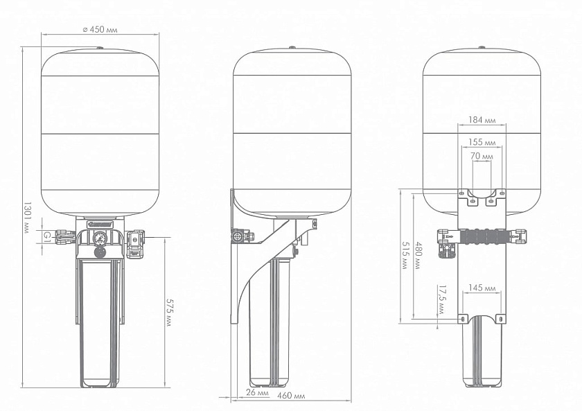 КРАБ-Т 100л  Джилекс 