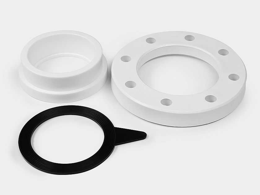 Фланцевое соединение 110 ППР белый Контур