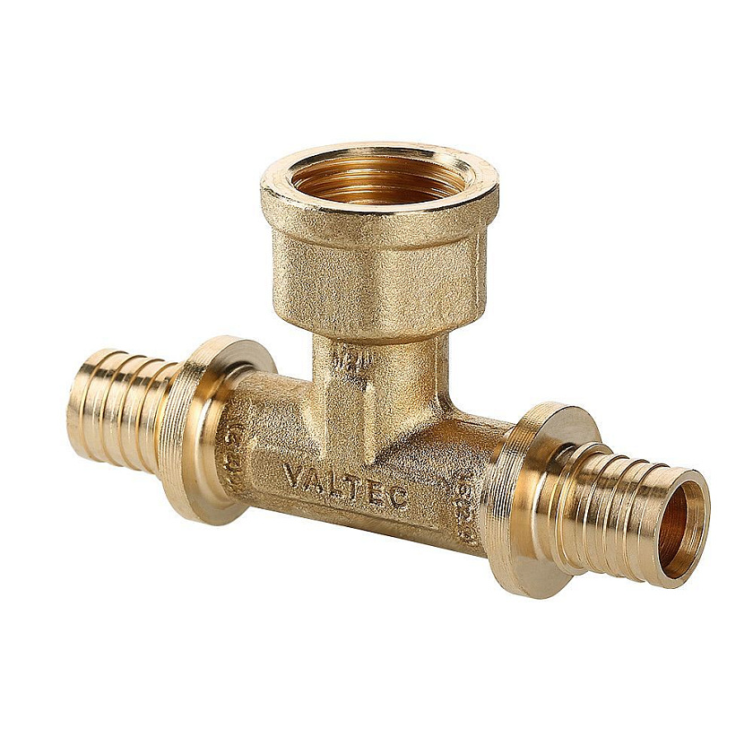 Тройник надвижной с переходом на вн.р. 20(2,8) х 1/2" х 20(2,8)  