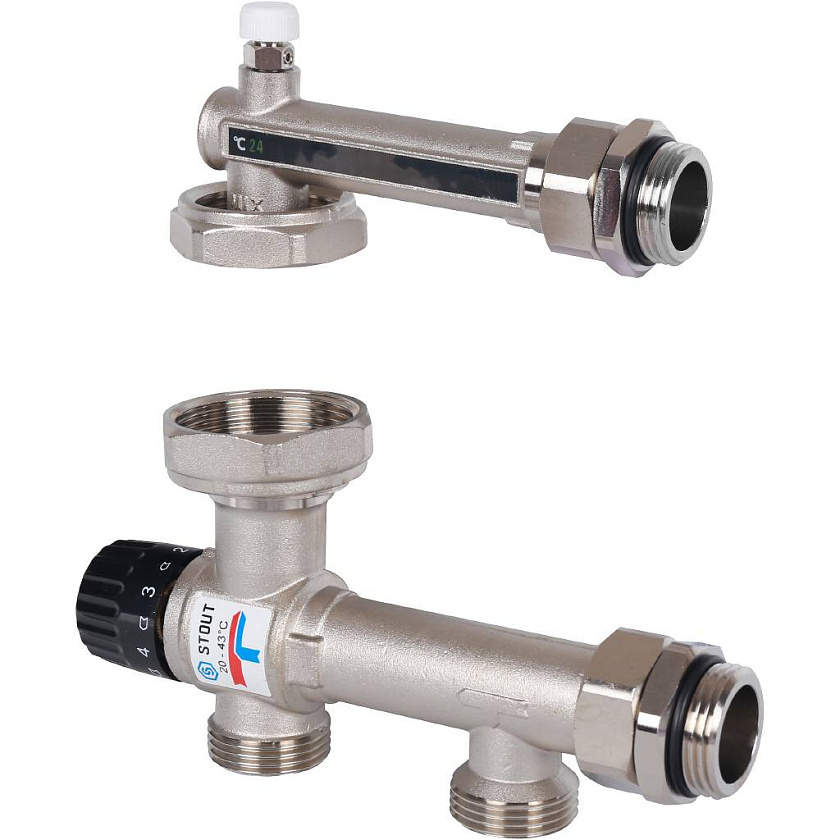 Насосно-смесительный узел с термостатическим 