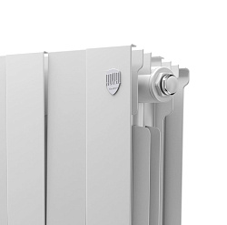 Радиатор биметаллический PIANOFORTE 300/12 секций белый ROYAL THERMO