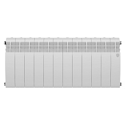 Радиатор биметаллический BiLiner 350/12 секций белый ROYAL THERMO